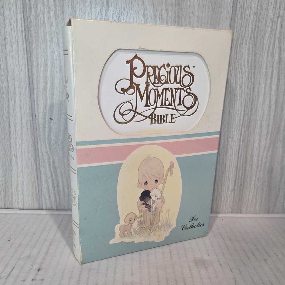 The Precious Moments Bible For Catholics 1993 TEV Today's English Version Child